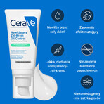 CeraVe Oil Control, feuchtigkeitsspendende Gel-Creme, Mischhaut und fettige Haut, 52 ml