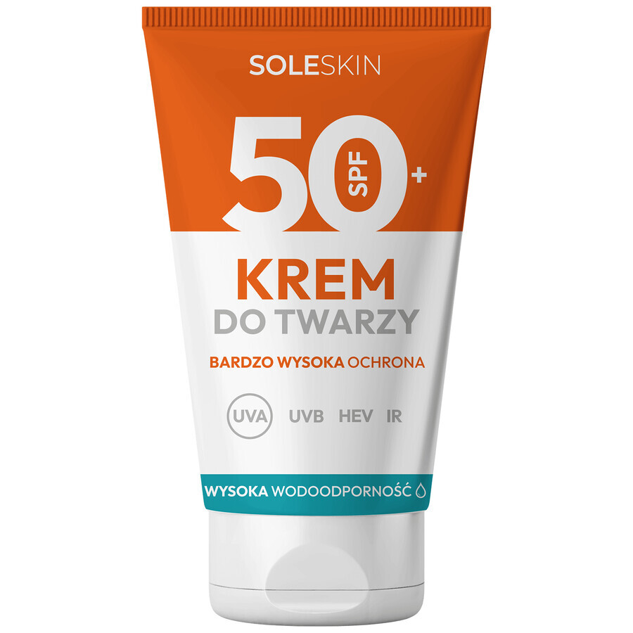 Soleskin Gesichtscreme, SPF 50+, 50 ml