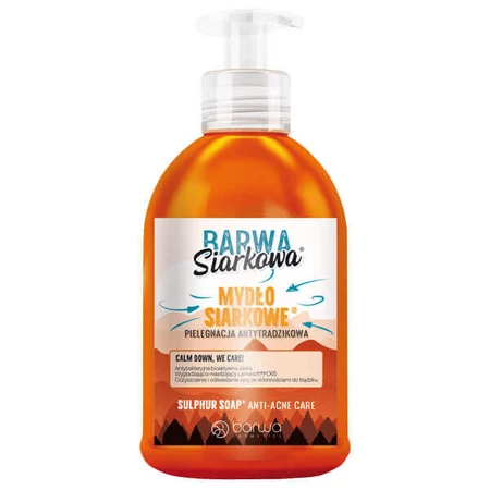 Barwa Siarkowa, Flüssigschwefel-Flüssigseife, 300 ml