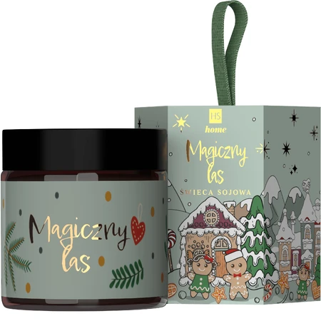 HiSkin, vela de soja, Bosque Mágico, 100 ml