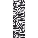 CureTape Art Zebra Schwarz, kinesiologisches Tape, 5 cm x 5 m, 1 Stück