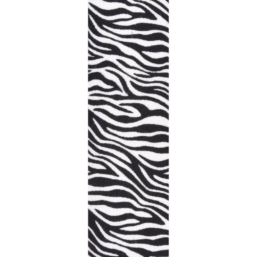 CureTape Art Zebra Schwarz, kinesiologisches Tape, 5 cm x 5 m, 1 Stück