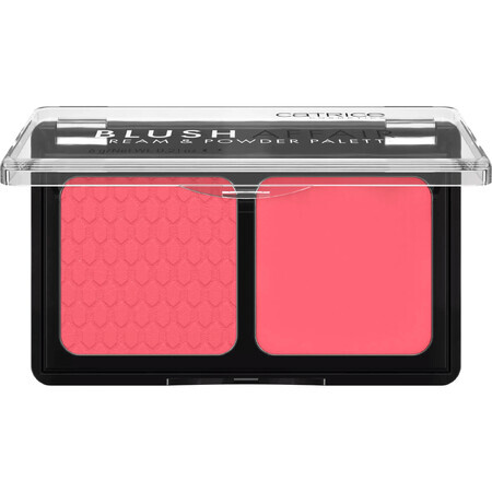 Catrice Blush Affair Cream & Powder Palette, erröten, Stunning Strawberry, 010, 6 g