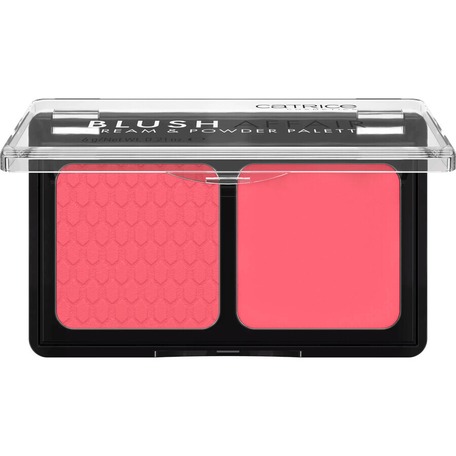 Catrice Blush Affair Cream & Powder Palette, erröten, Stunning Strawberry, 010, 6 g