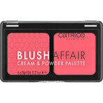 Catrice Blush Affair Cream & Powder Palette, erröten, Stunning Strawberry, 010, 6 g