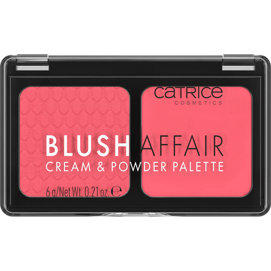 Catrice Blush Affair Cream & Powder Palette, erröten, Stunning Strawberry, 010, 6 g