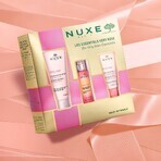 Set Nuxe Very Rose, cremă de mâini și unghii, 50 ml + gel de duș, 100 ml + apă de parfum de trandafiri, 30 ml