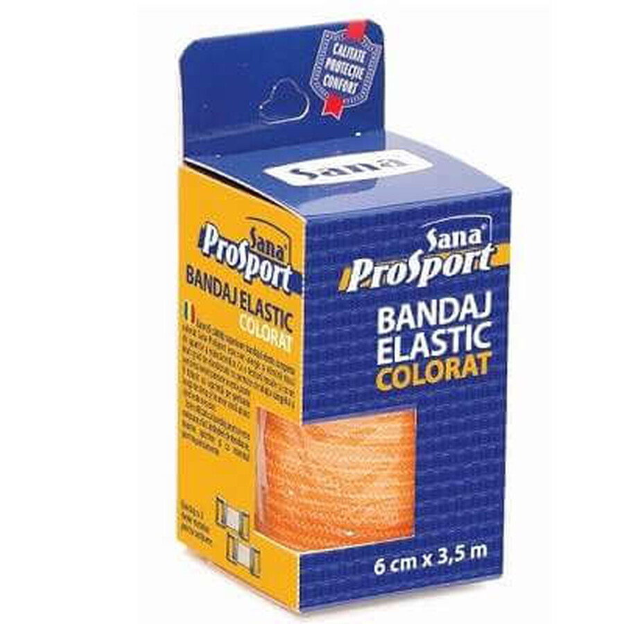 Bandaj elastic, 6 cm x 3.5 m, Sana Prosport