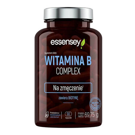 Essensey Vitamin B Complex, 90 capsules