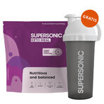 Supersonic Keto Meal, Beeren mit Limettengeschmack, 800 g + Shaker, 700 ml gratis