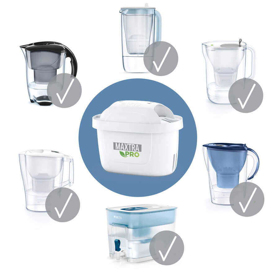 Brita Maxtra Pro Hard Water Expert, water filter, 1 pc