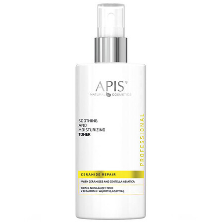 Apis Professional Ceramide Repair, beruhigendes und feuchtigkeitsspendendes Gesichtswasser mit Ceramiden und Centella Asiatica, 300 ml