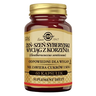 Solgar Sibirischer Ginseng, 60 vegetarische Kapseln