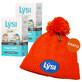 Set Lysi Omega 3 Pearls, Geschmacksrichtung Kaugummi, 2 x 60 Kaukapseln + Gratis-Kappe