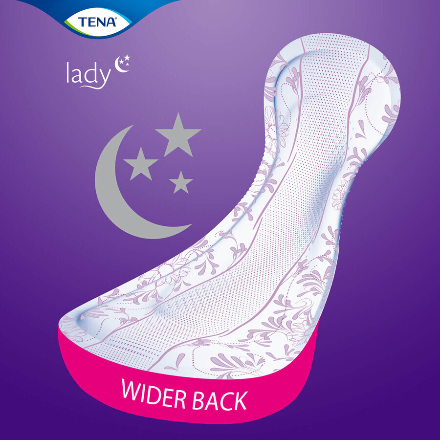 Tena Lady Set, Spezialbinden, Maxi Night, 2 x 12 Stück + ProSkin Pants Absorbent normal panty, Größe M und L, 2 Proben