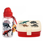 Rex London Set, Frühstücksdose + Dose, Dinosaurier