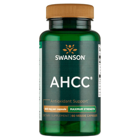 Swanson AHCC, 60 vegetarian capsules