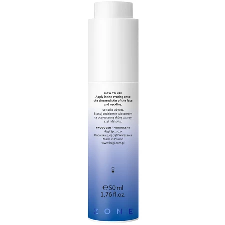 Hagi Aqua Zone, cremă de noapte hrănitoare și hidratantă, piele care are nevoie de regenerare, 50 ml