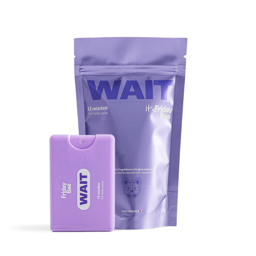 Friday Bae Wait Ejakulationsverzögerungsspray, 10 ml