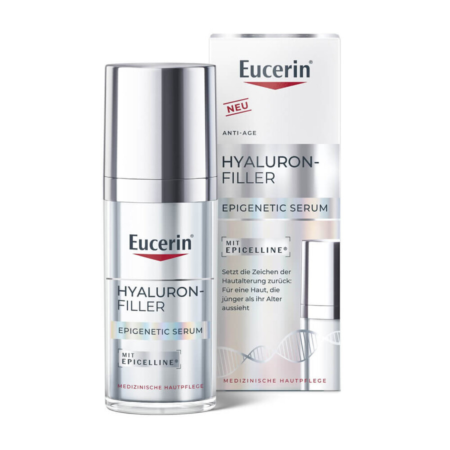 Eucerin Hyaluron-Filler Epigenetic Serum, Anti-Aging-Serum, 30 ml