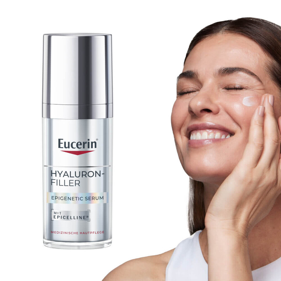 Eucerin Hyaluron-Filler Epigenetic Serum, Anti-Aging-Serum, 30 ml