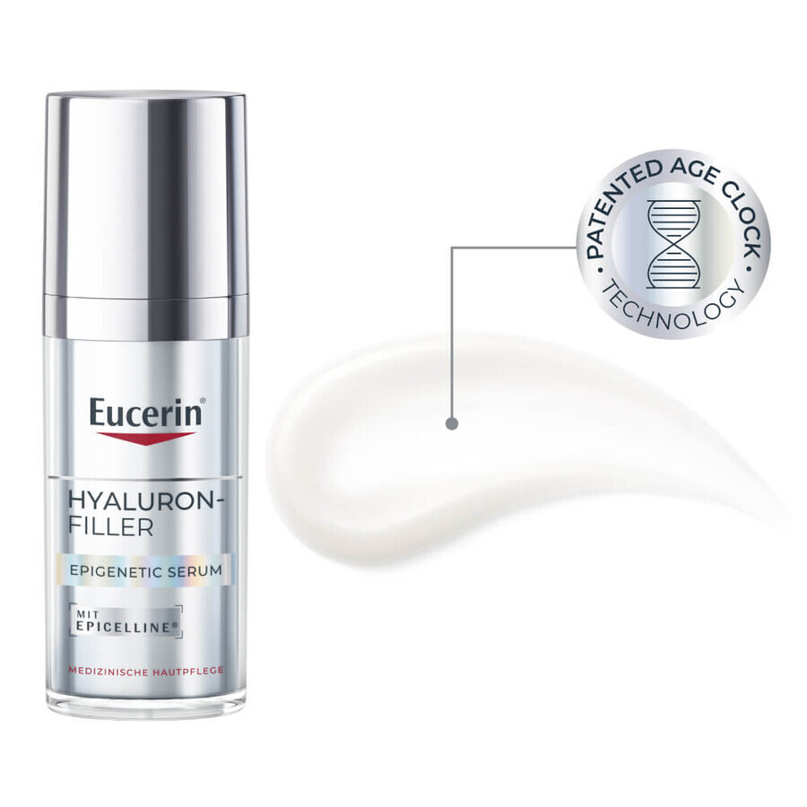 Eucerin Hyaluron-Filler Epigenetic Serum, Anti-Aging-Serum, 30 ml