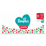 Pampers Harmonie Pants, scutece, mărimea 6, 15 kg+, 132 buc