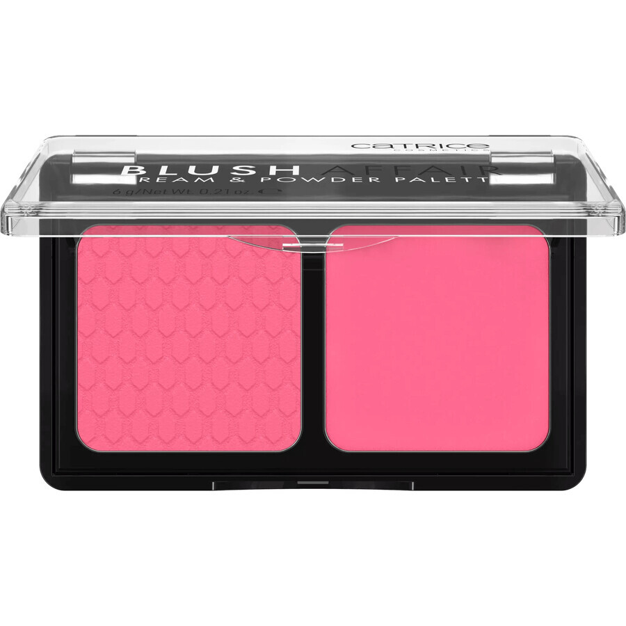 Catrice Blush Affair Creme & Puder Palette, erröten, Pleasing Pink, 020, 6 g