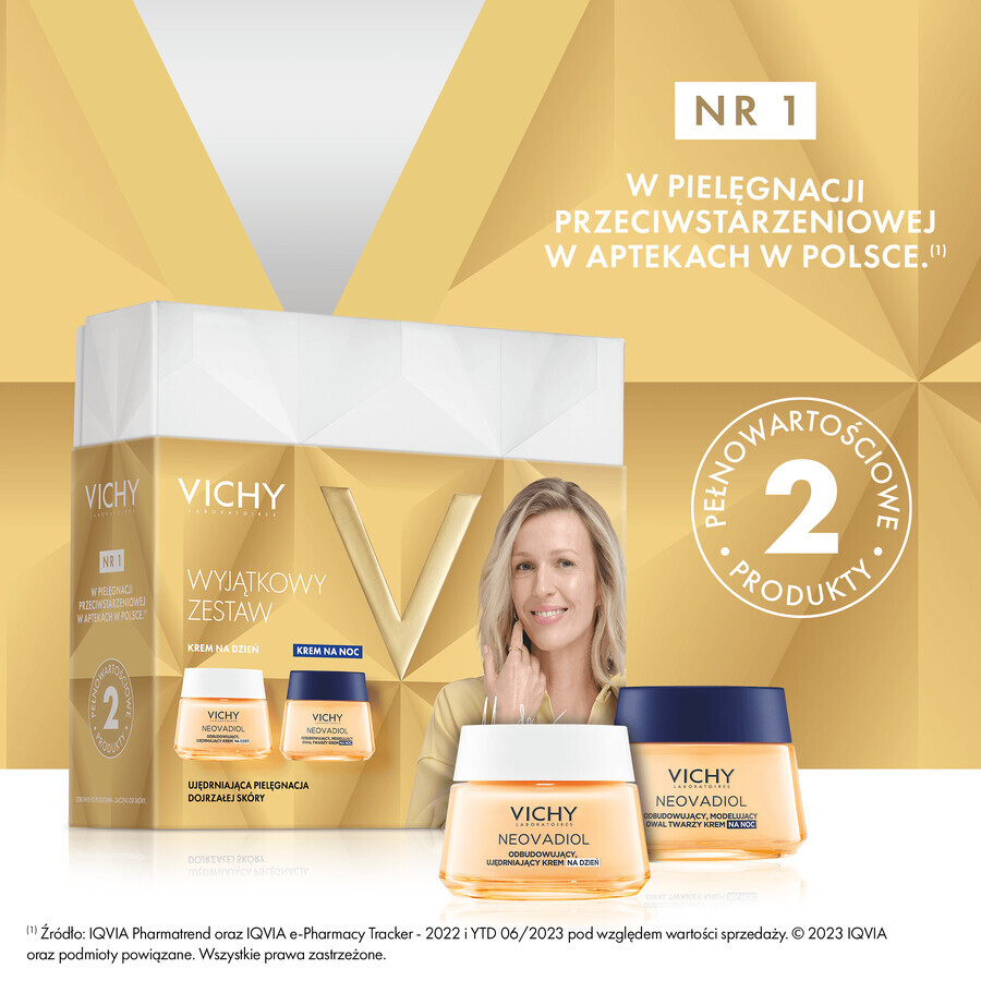 Vichy Neovadiol Peri-Menopause straffende Tagescreme 50 ml + straffende Nachtcreme 50 ml