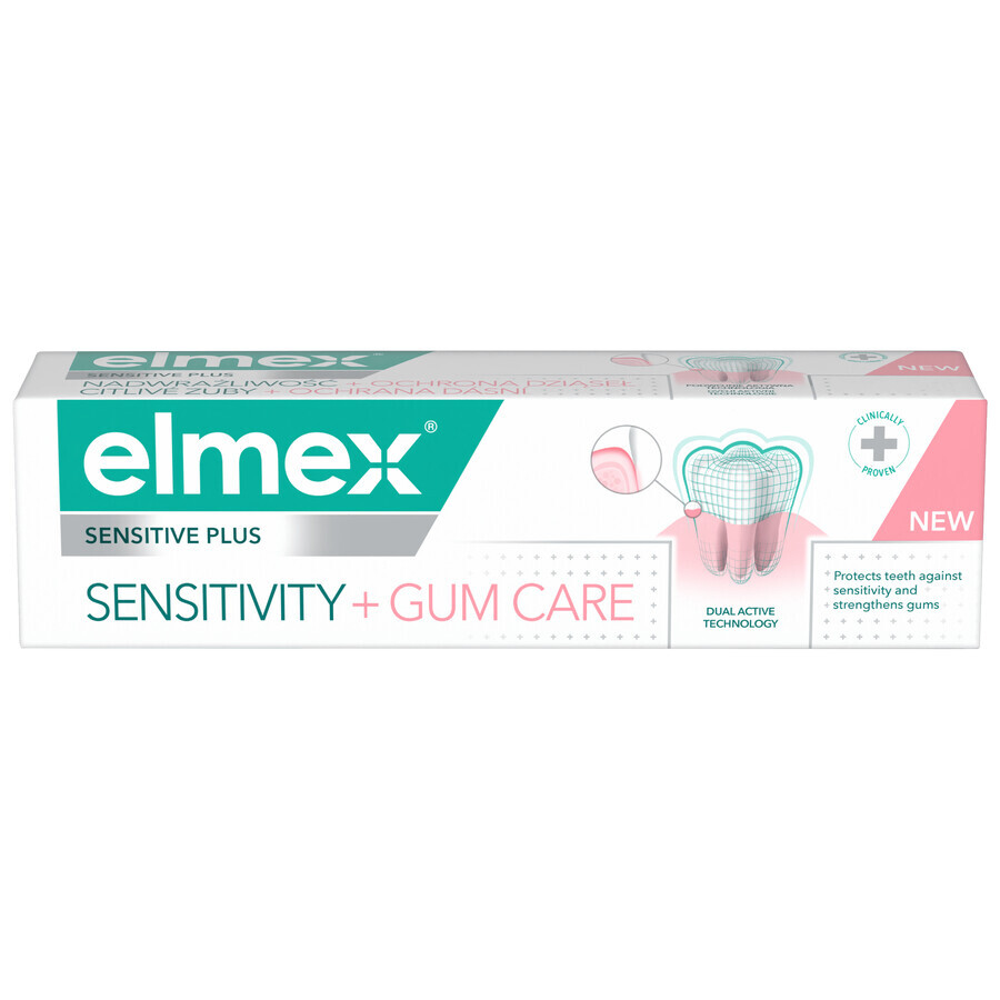 Elmex Sensitivity + Zahnfleischpflege Zahnpasta 75 ml