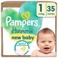 Pampers Harmonie, Windeln, Gr&#246;&#223;e 1, 2-5 kg, 35 St&#252;ck