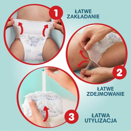 Scutece Premium Care, mărimea 7, 15+ kg, 80 bucăți, Pampers
