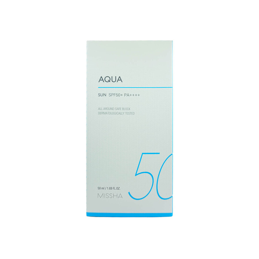 Missha All Around Safe All Around Safe Block Aqua Sonnenschutzcreme, SPF 50+, 50 ml