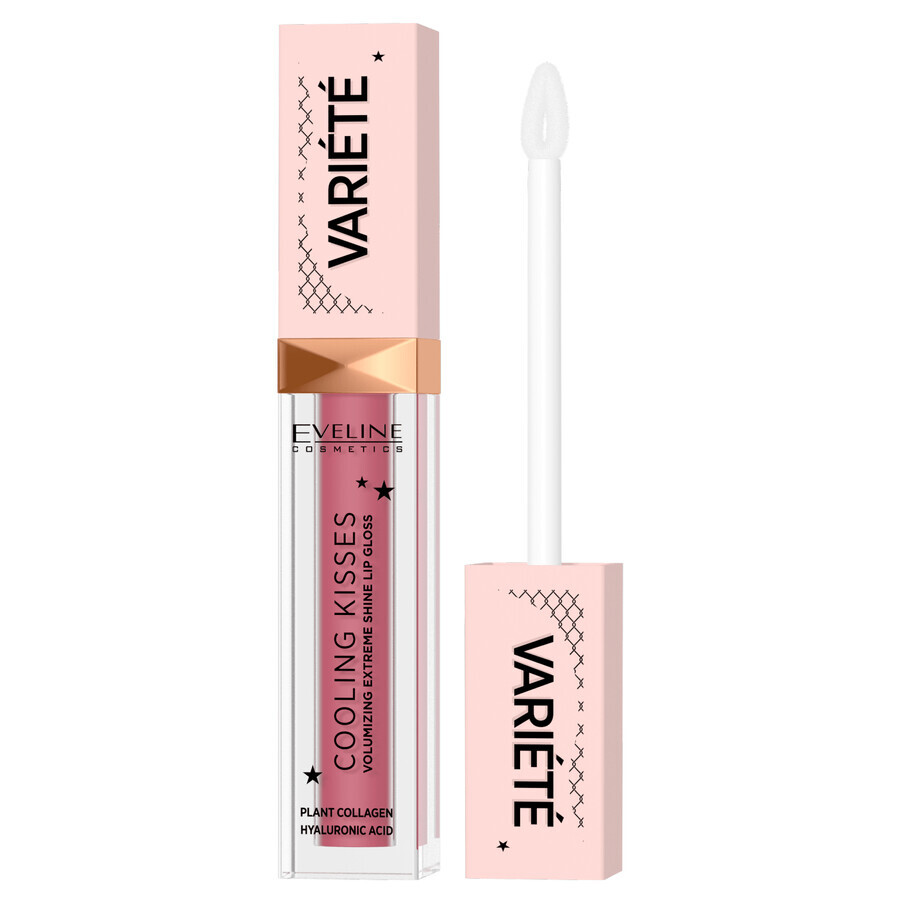 Eveline Cosmetics Varie Variete Cooling Kiss, volumisierender Lipgloss mit Kühleffekt, Nr. 05, 6,8 ml