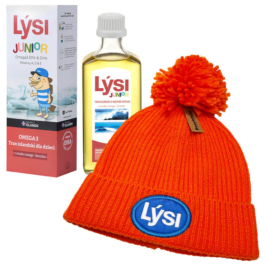 Lysi Icelandic Diet Integratori per bambini, gusto mango-lime, 240 ml + coperchio in omaggio