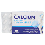 SEMA Lab Calcium + vitamin D3 + vitamin K2 MK-7, 60 hard tablets Unclear pack