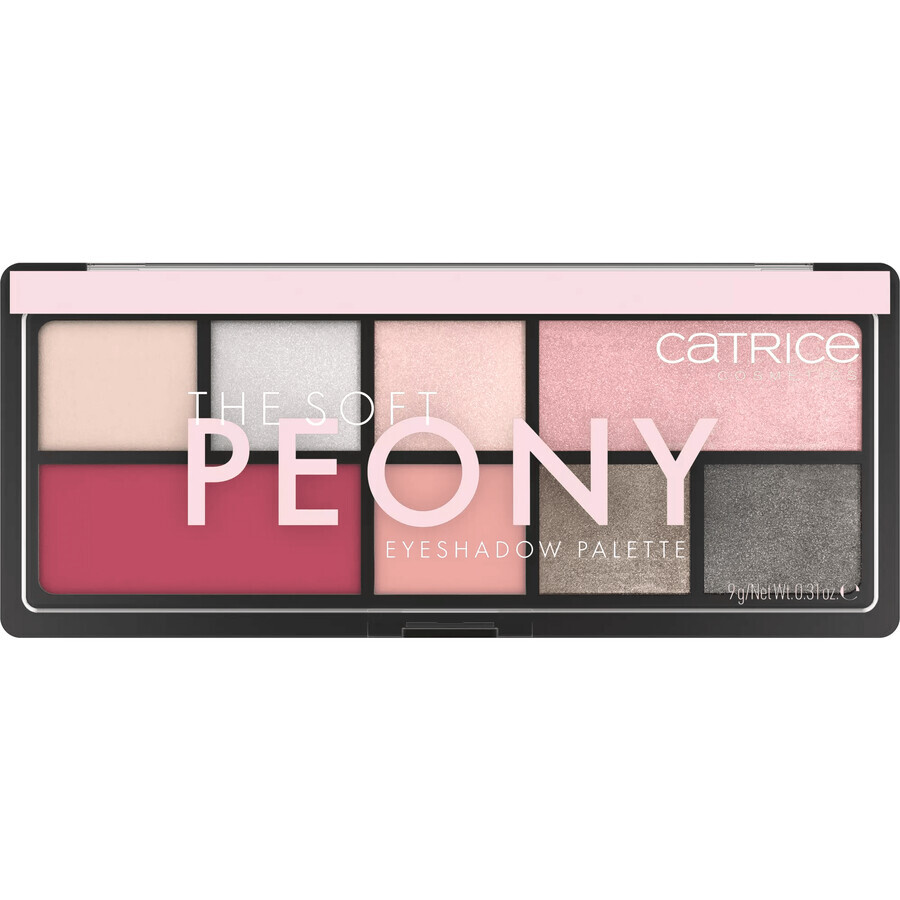 Catrice The Soft Peony Oogschaduwpalette, oogschaduw, 9 g