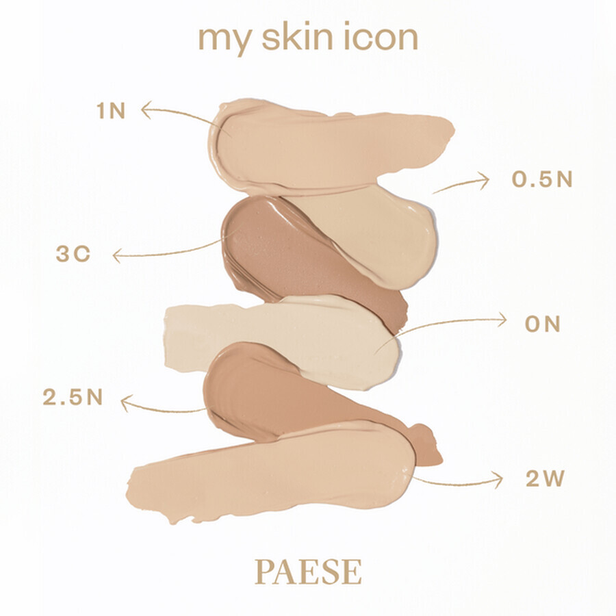 Paese My Skin Icon Mattierende Grundierung, 0.5N Porzellan, 33 ml