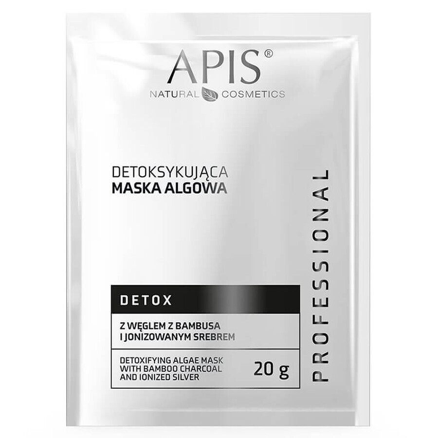 Apis Professional Detox, Entgiftungsmaske mit Algen, 20 g