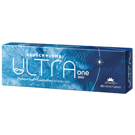 Ultra ONEday, lentile de contact, 1 zi, sferice, -4.00, 30 buc