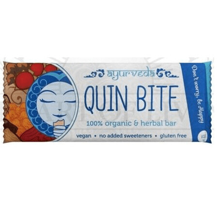 Baton ayurvedic Vata raw bio, 30g, Quin Bite