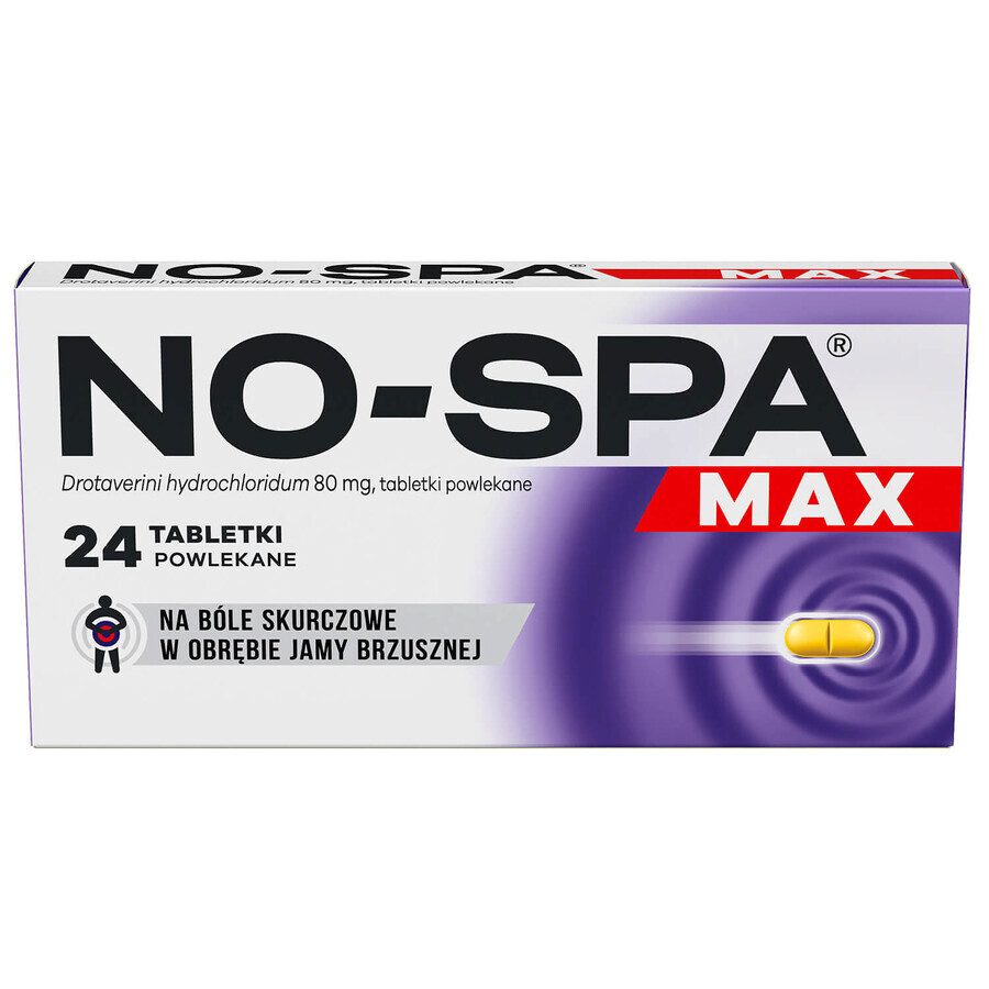 No-Spa Max 80 mg, 24 Tabletten