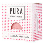 Sister Young Pura, esponja lavacara de konjac, rosa, 1 ud.