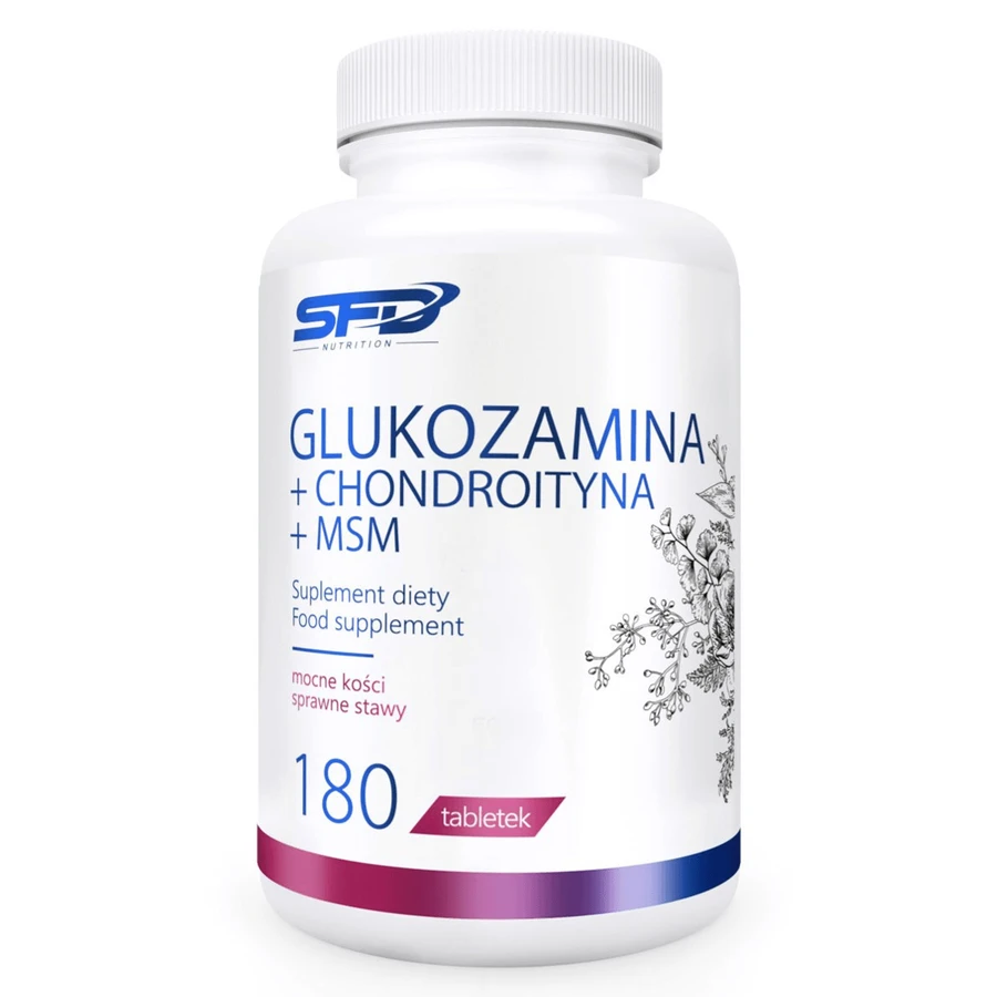 SFD Glucosamina + Condroitina + MSM, 180 comprimidos