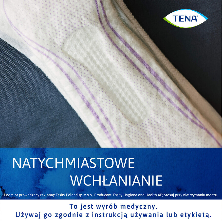 Tena Lady Slim Set, Spezialbinden, Extra, 2 x 20 Stück + ProSkin Pants Absorbent Normal Panty, Größe M und L, 2 Proben