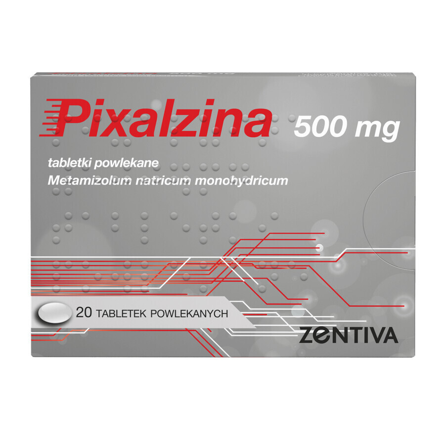 Pixalazin 500 mg, 20 Filmtabletten