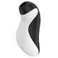 Satisfyer Orca, ber&#252;hrungslose Klitorismassage, Luft, schwarzer und wei&#223;er Orca