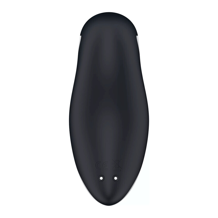 Satisfyer Orca, berührungslose Klitorismassage, Luft, schwarzer und weißer Orca