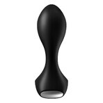 Satisfyer Backdoor Lover, vibrierender Analplug, schwarz