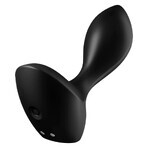 Satisfyer Backdoor Lover, vibrierender Analplug, schwarz